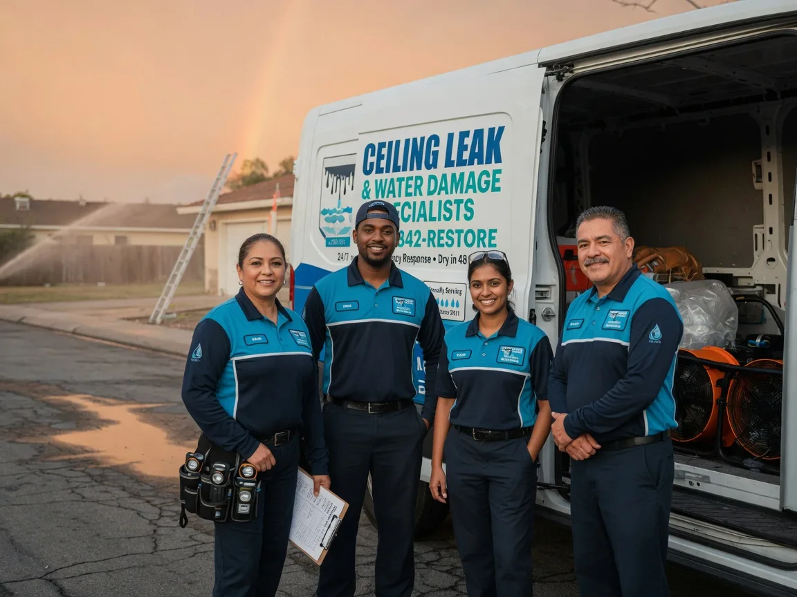 Ceiling Leak Cleanup company in Hoffman, IL